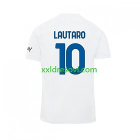 Inter Milan Lautaro Martinez 10 Gostujući Nogometni Dres 2023-2024